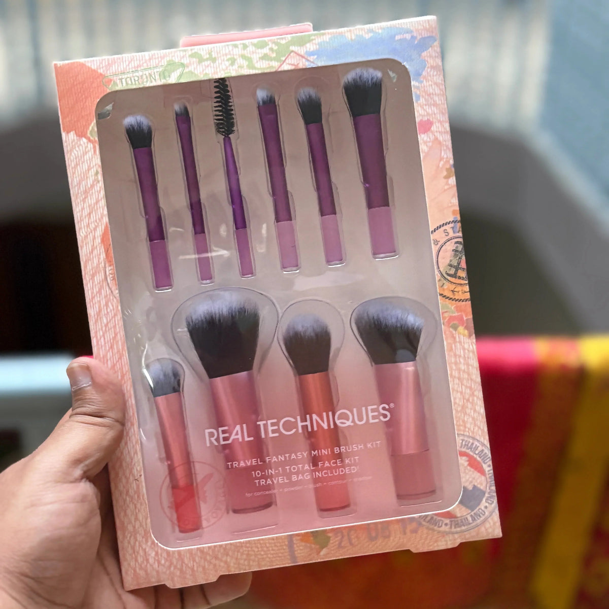 Real Techniques Travel Fantasy Mini Brush Set- 10PCS - Buy Online in Pakistan at Cosmia.pk