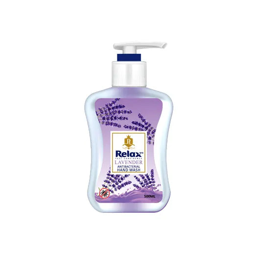 Relax Antibacterial Lavender Hand Wash - 500ml - Buy Online in Pakistan at Cosmia.pk