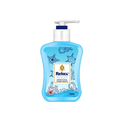 Relax Antibacterial Ocean Hand Wash - 500ml - Buy Online in Pakistan at Cosmia.pk