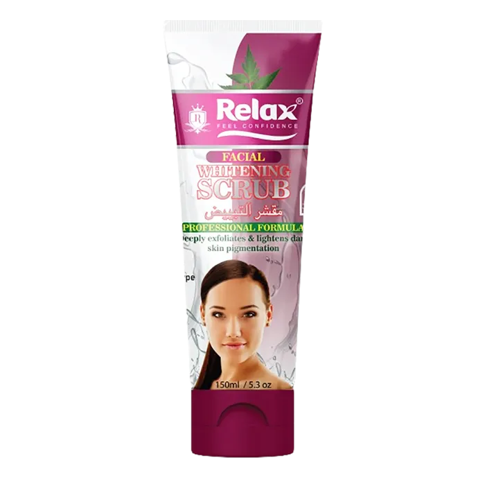 Relax Feel Confidence Whitening Scrub  - 150ml - Buy Online in Pakistan at Cosmia.pk