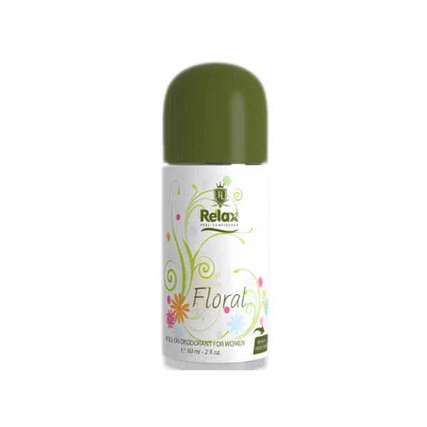 Relax Floral Roll-On Deodorant for Women – 60ml - Buy Online in Pakistan at Cosmia.pk