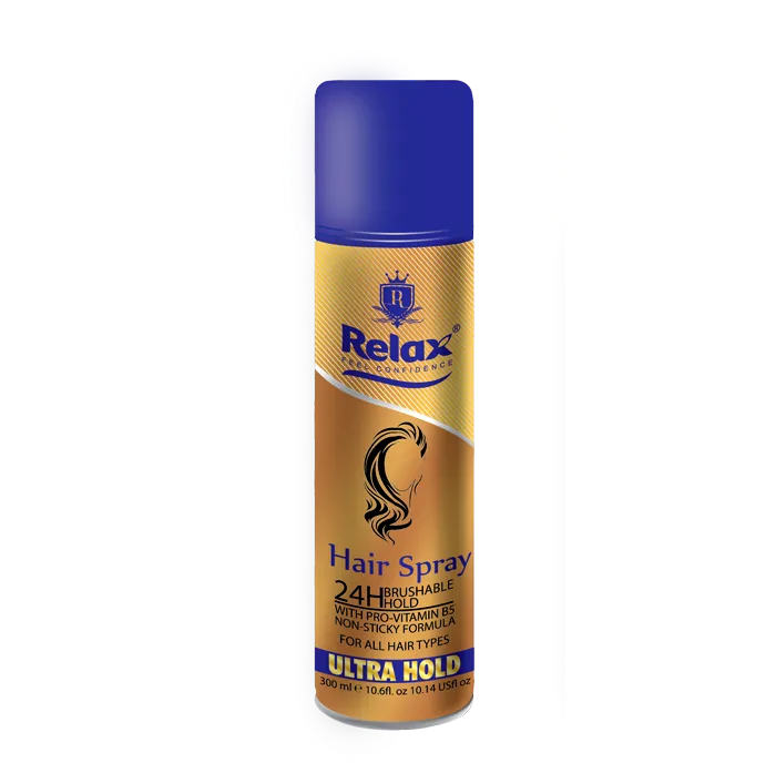 Relax Hair Spray Ultra Hold - 300ml - Buy Online in Pakistan at Cosmia.pk