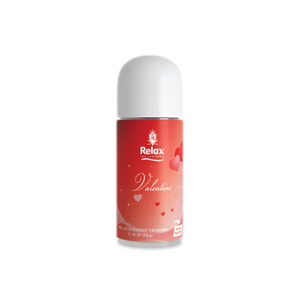 Relax Valentine Roll-On Deodorant for Women – 60ml - Buy Online in Pakistan at Cosmia.pk