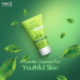 Vince Revitalizing Green Tea Face Wash - 120ml - Buy Online in Pakistan at Cosmia.pk