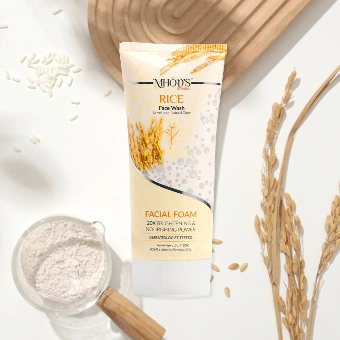 Mhod’s Istanbul Rice Facial Foam - 100g - Buy Online in Pakistan at Cosmia.pk