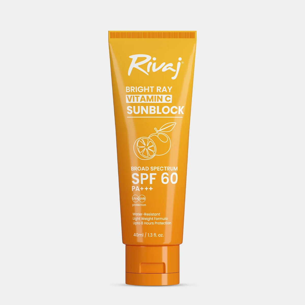 Rivaj UK Vitamin C Sunblock SPF60 - Buy Online in Pakistan at Cosmia.pk