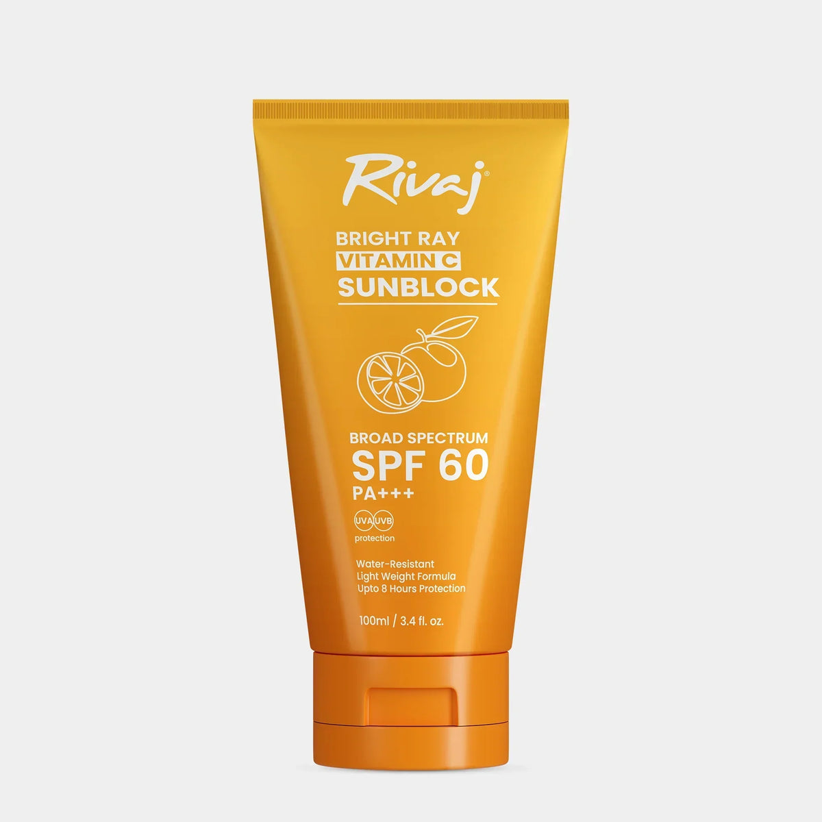 Rivaj UK Vitamin C Sunblock SPF60 - Buy Online in Pakistan at Cosmia.pk