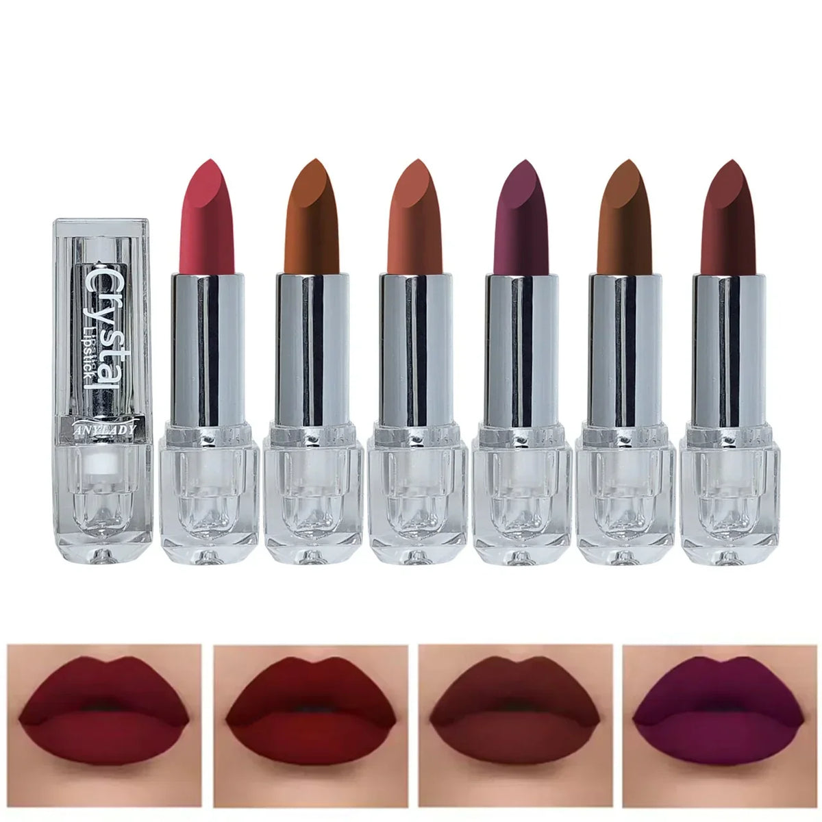 Romantic Bird Velvet Matte Lipstick Set - 12 Pcs - Buy Online in Pakistan at Cosmia.pk
