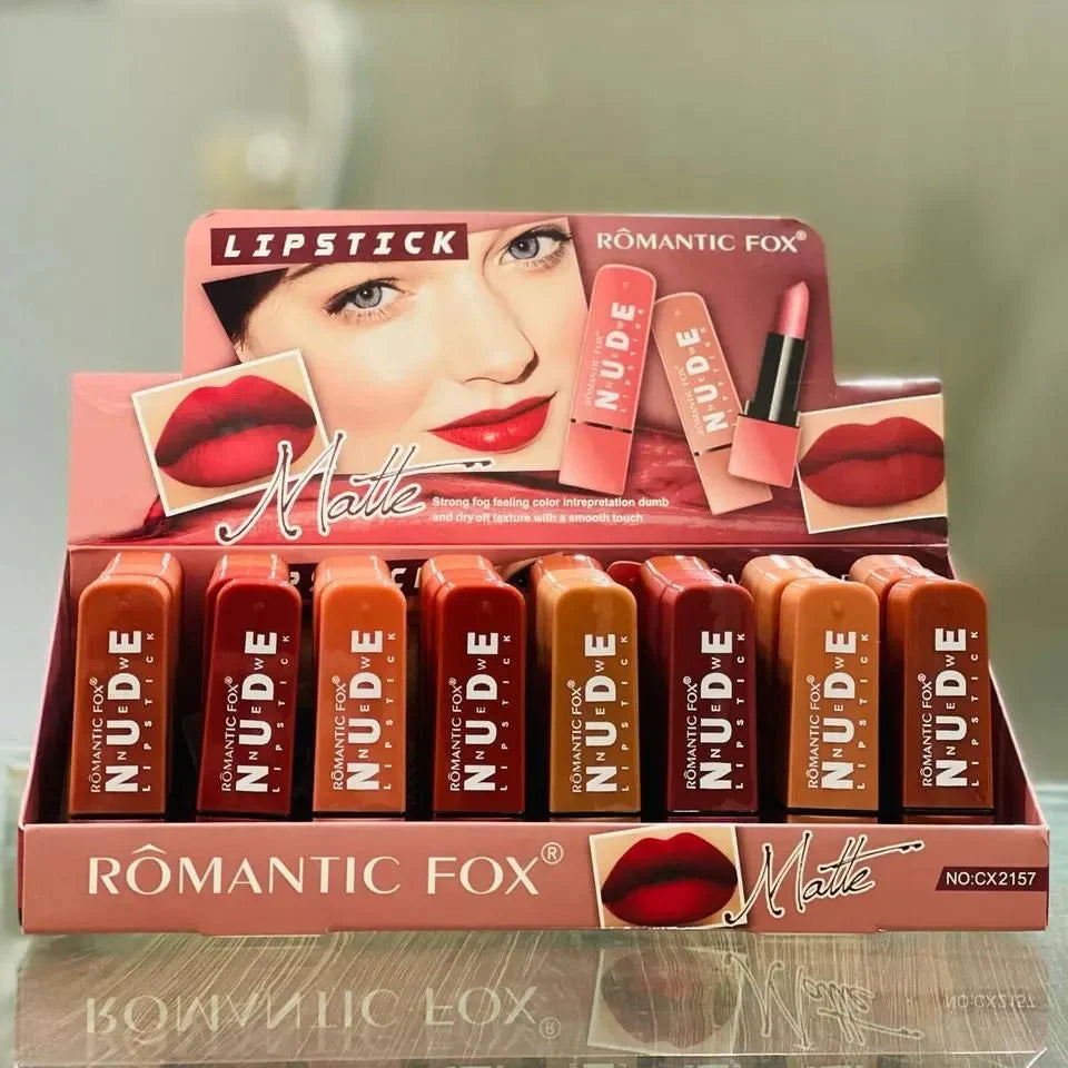 Romantic Fox Lipstick ( 8 Pcs ) - Buy Online in Pakistan at Cosmia.pk