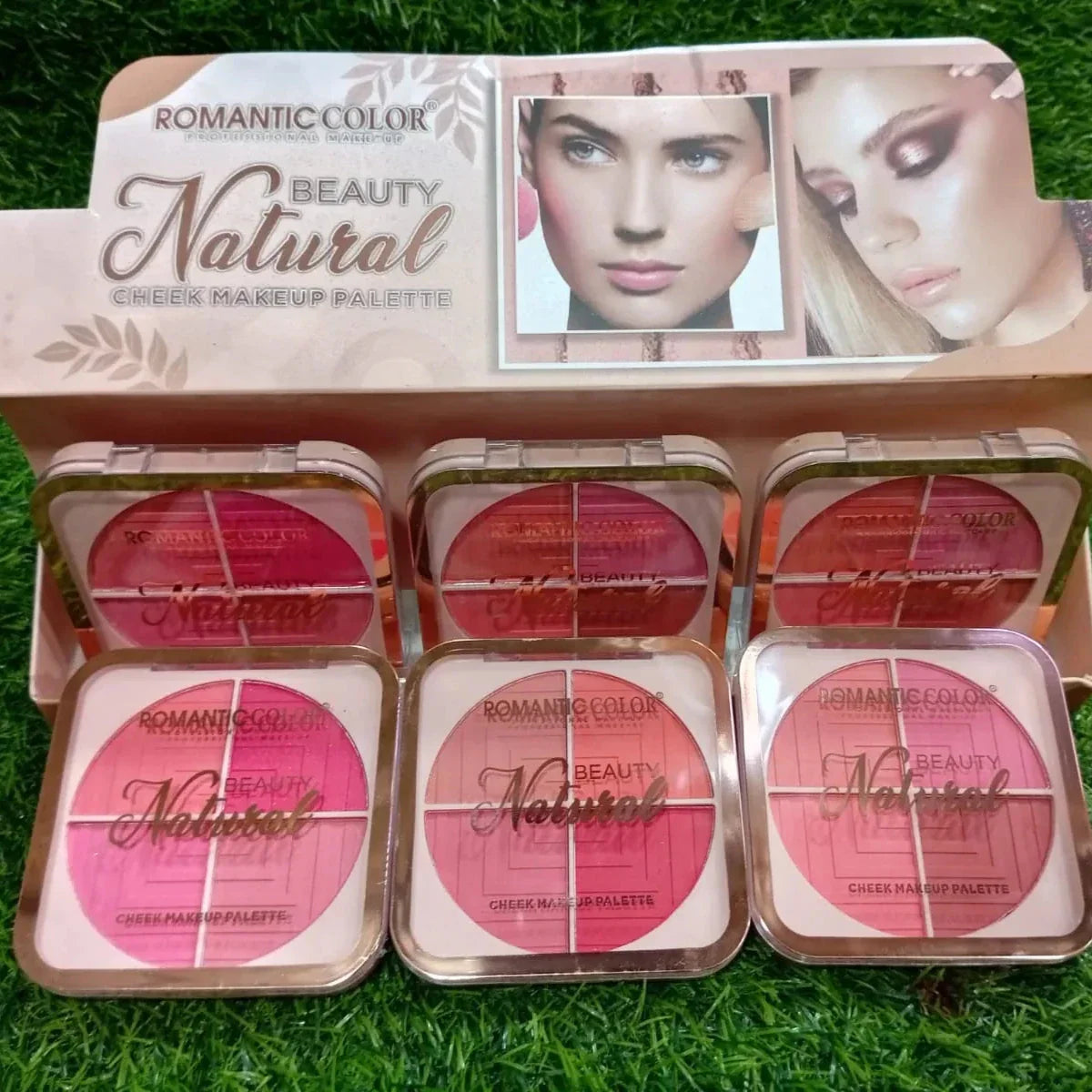 Romantic color 4 in 1 blushon Palette Each - Buy Online in Pakistan at Cosmia.pk