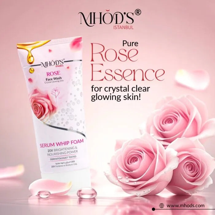 Mhod’s Istanbul Rose Facial Foam - 100g - Buy Online in Pakistan at Cosmia.pk