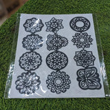 Round Sticker Mehndi – Palm Design - Buy Online in Pakistan at Cosmia.pk