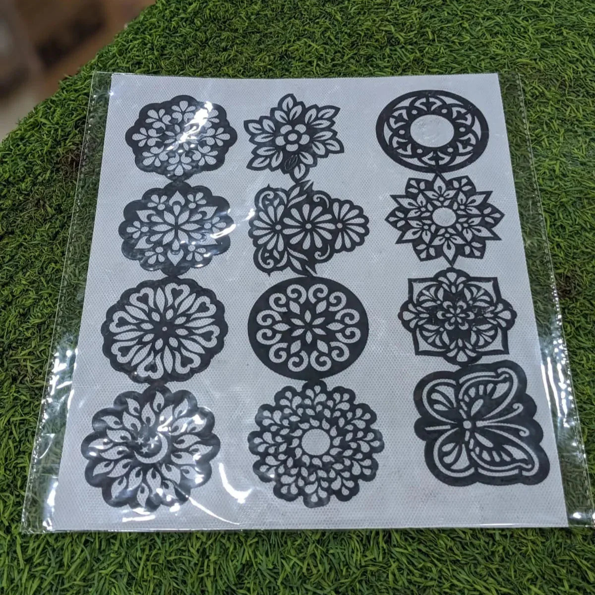 Round Sticker Mehndi – Palm Design - Buy Online in Pakistan at Cosmia.pk