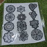 Round Sticker Mehndi – Palm Design - Buy Online in Pakistan at Cosmia.pk