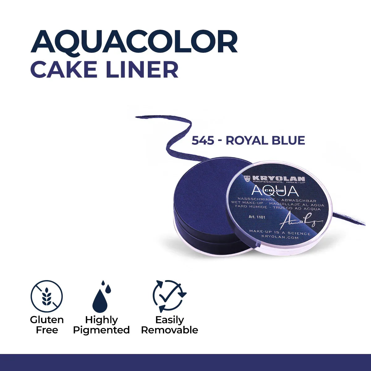 Kryolan - Aquacolor Cake Liner - Buy Online in Pakistan at Cosmia.pk