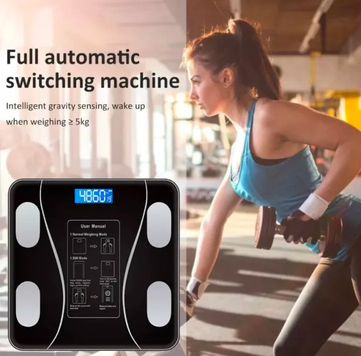 Bluetooth Smart Scale Digital Weight Scale Highly Accurate Body Weight - Buy Online in Pakistan at Cosmia.pk