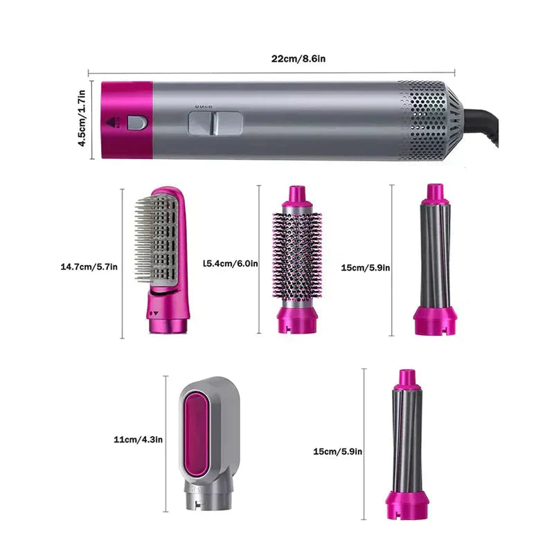 5 in 1 Hot Hair Dryer With Free Mini Spray - Limited Stock - Buy Online in Pakistan at Cosmia.pk