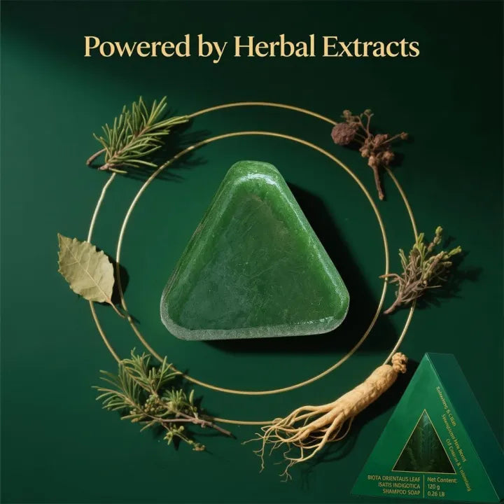 Nature Triangle Shampoo Bar - 120g - Buy Online in Pakistan at Cosmia.pk