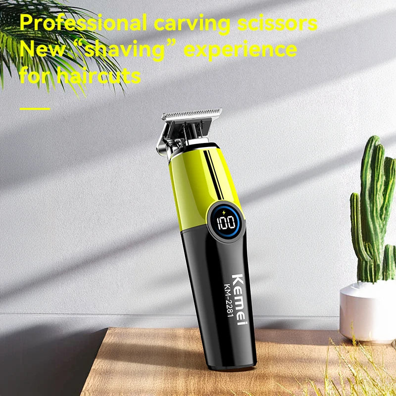 Kemei KM-2281 Electric Hair Clipper – Dual-Tone Stylish Design, USB - Buy Online in Pakistan at Cosmia.pk