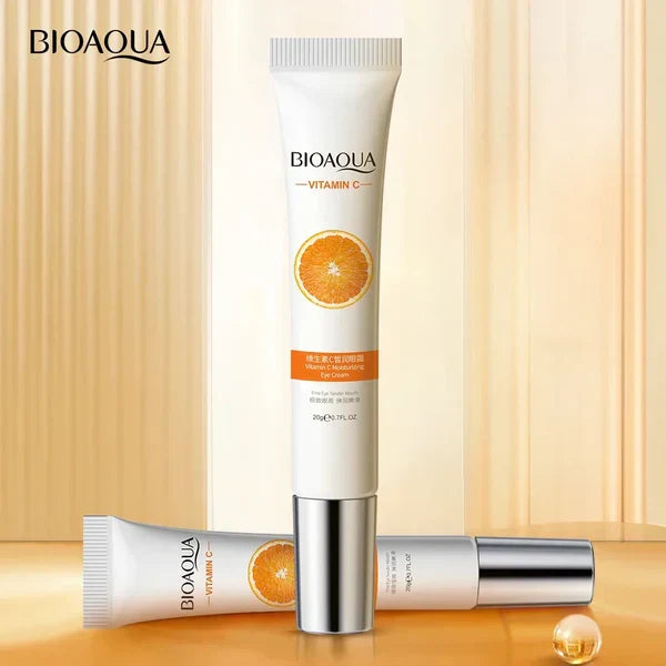 Bioaqua Vitamin C Eye Cream Under Eye Dark Circle Remover - Buy Online in Pakistan at Cosmia.pk