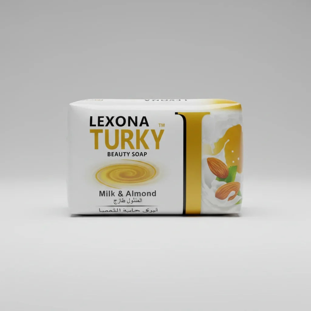 LEXONA Turky Beauty Milk & Almond Soap - Pack Of 6 - Buy Online in Pakistan at Cosmia.pk