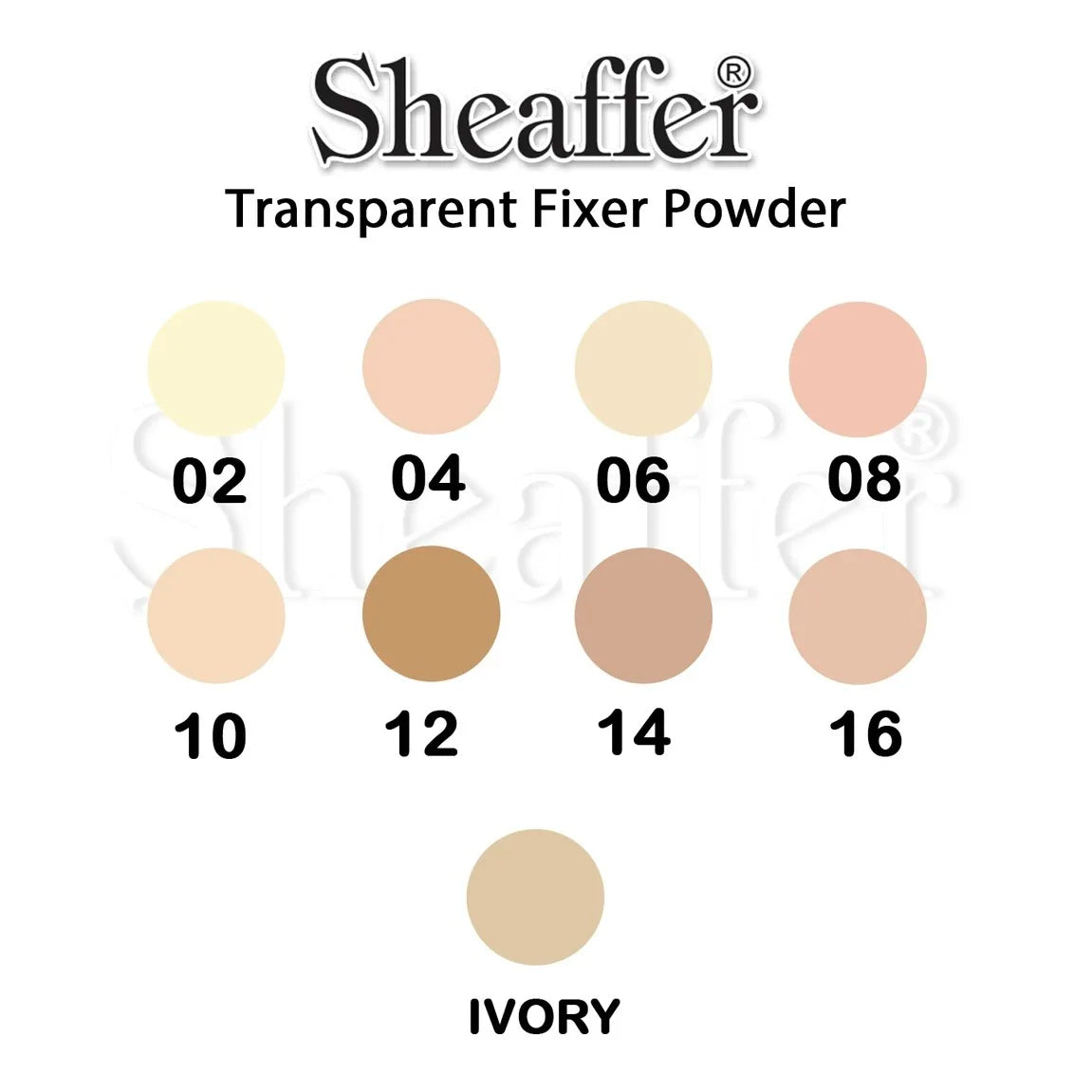 Sheaffer Transparent Fixer Powder With 3X Coverage - Buy Online in Pakistan at Cosmia.pk