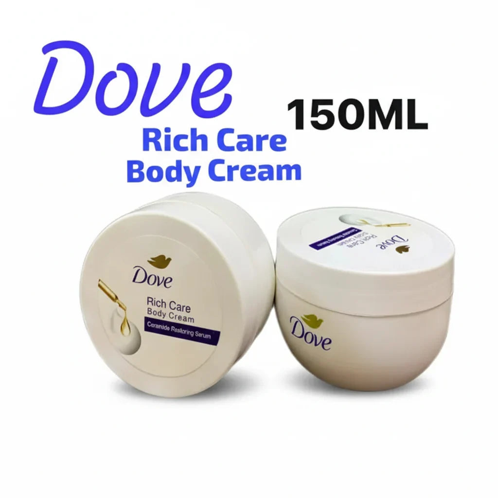 Dove Rich Care Body Care Cream- 150ml - Buy Online in Pakistan at Cosmia.pk