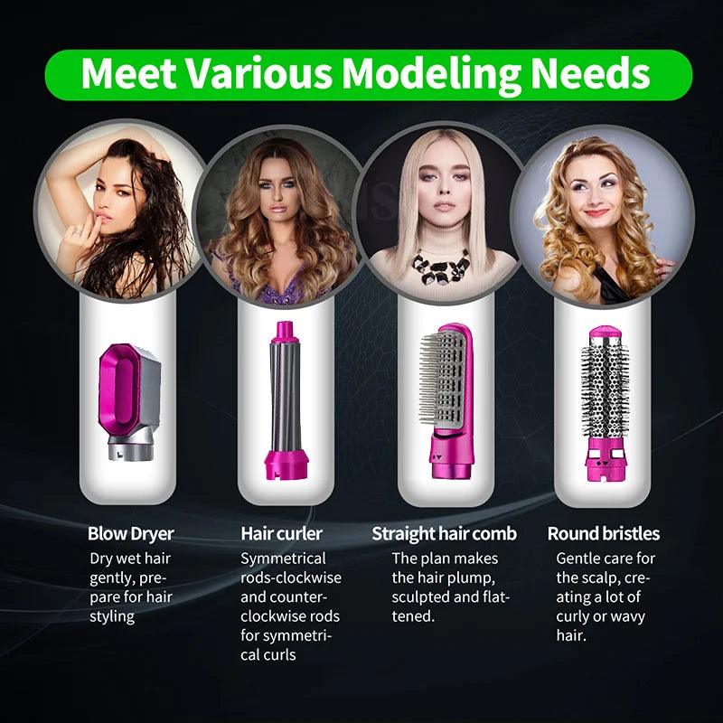 5 in 1 Hot Hair Dryer With Free Mini Spray - Limited Stock - Buy Online in Pakistan at Cosmia.pk