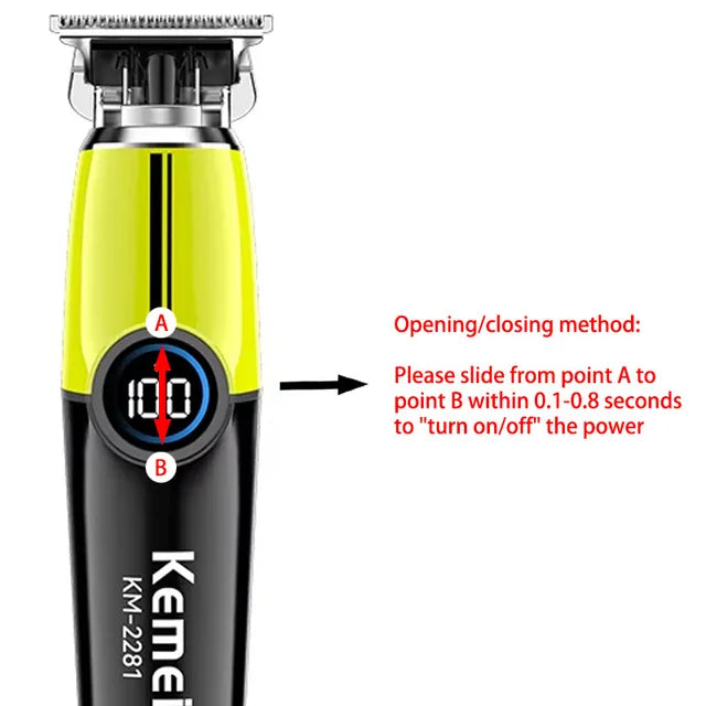 Kemei KM-2281 Electric Hair Clipper – Dual-Tone Stylish Design, USB - Buy Online in Pakistan at Cosmia.pk
