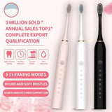 Sonic Electric Toothbrush for Adults IPX7 Waterproof - Buy Online in Pakistan at Cosmia.pk