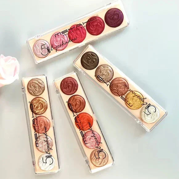 Msyaho 5 Colors Eyeshadow Palette - Buy Online in Pakistan at Cosmia.pk