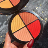 Kaxier 4 Color Blush Palette - Buy Online in Pakistan at Cosmia.pk