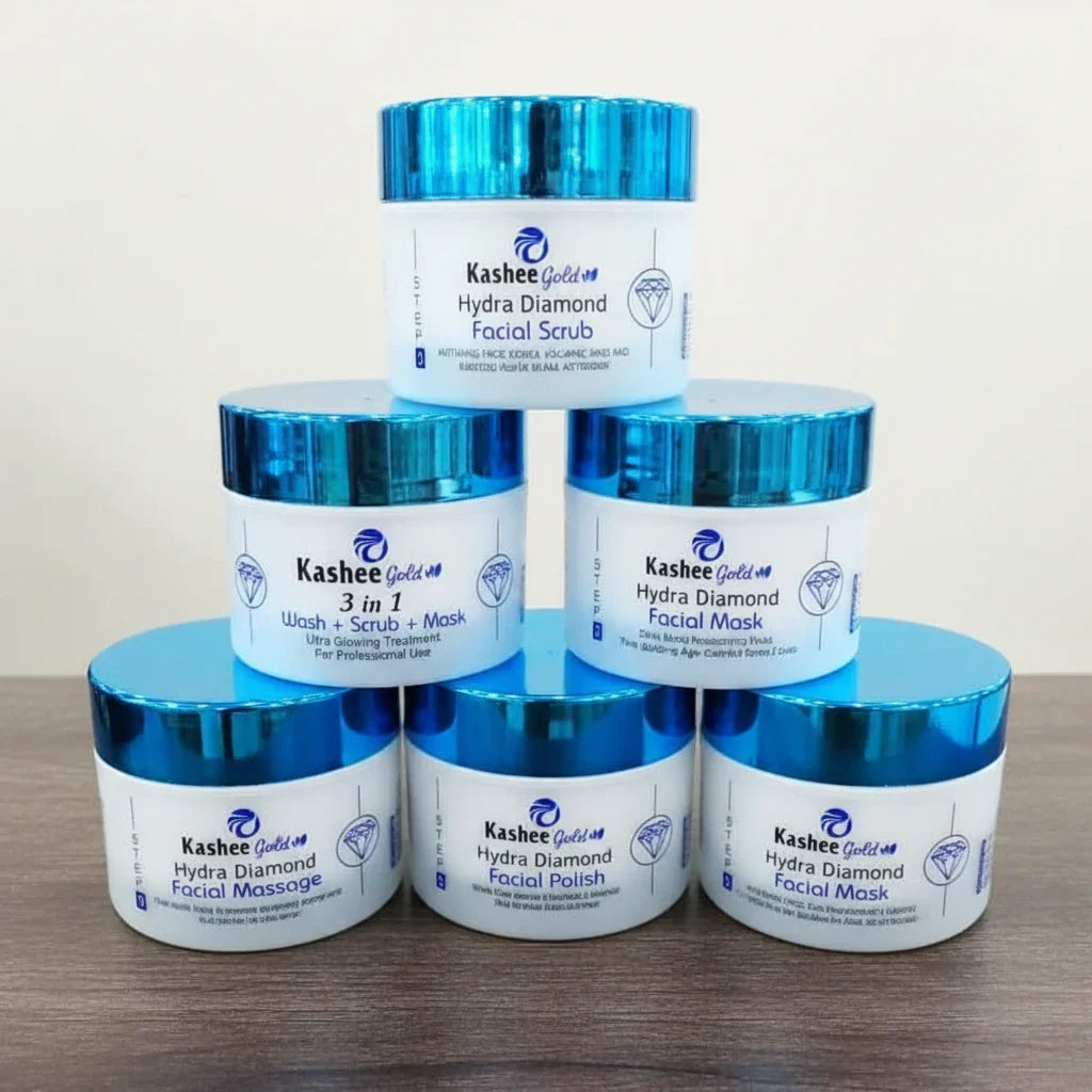 Kashee Gold Hydra Diamond Facial Kit - Buy Online in Pakistan at Cosmia.pk