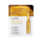 SADOER 24K Gold Ampoule Serum Facial Sheet Mask - 25g - Buy Online in Pakistan at Cosmia.pk