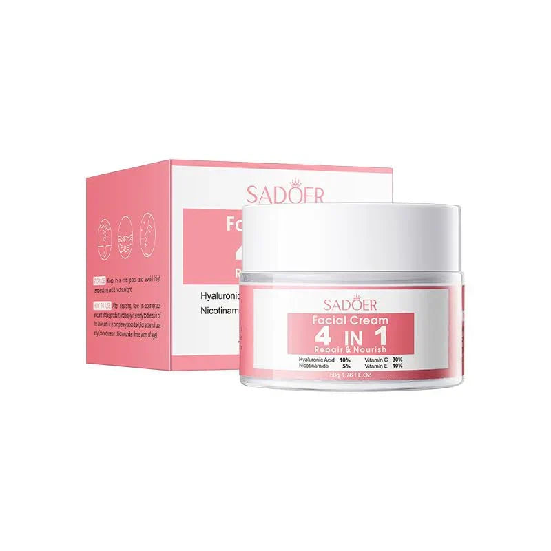 SADOER 4in1 Repair & Nourish Face Cream - 50g - Buy Online in Pakistan at Cosmia.pk