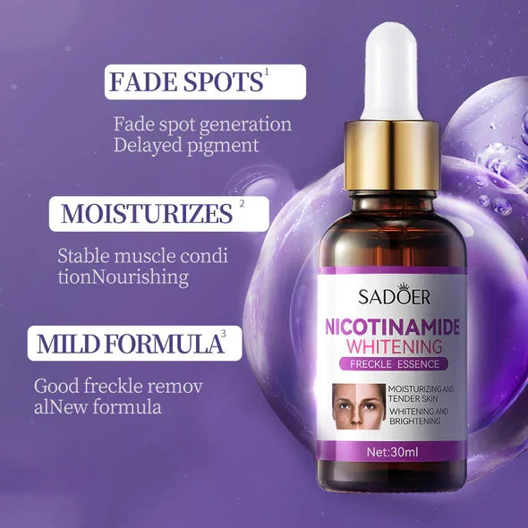 Sadoer Niacinamide Whitening Freckles Serum 30ml - Buy Online in Pakistan at Cosmia.pk