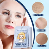 SADOER Pack of 06 Princess Hyaluronic Acid Collagen Face Mask - Buy Online in Pakistan at Cosmia.pk