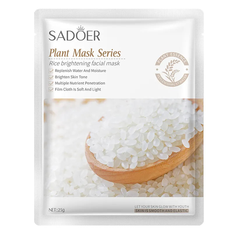 SADOER Rice Brightening Face Sheet Mask - Buy Online in Pakistan at Cosmia.pk