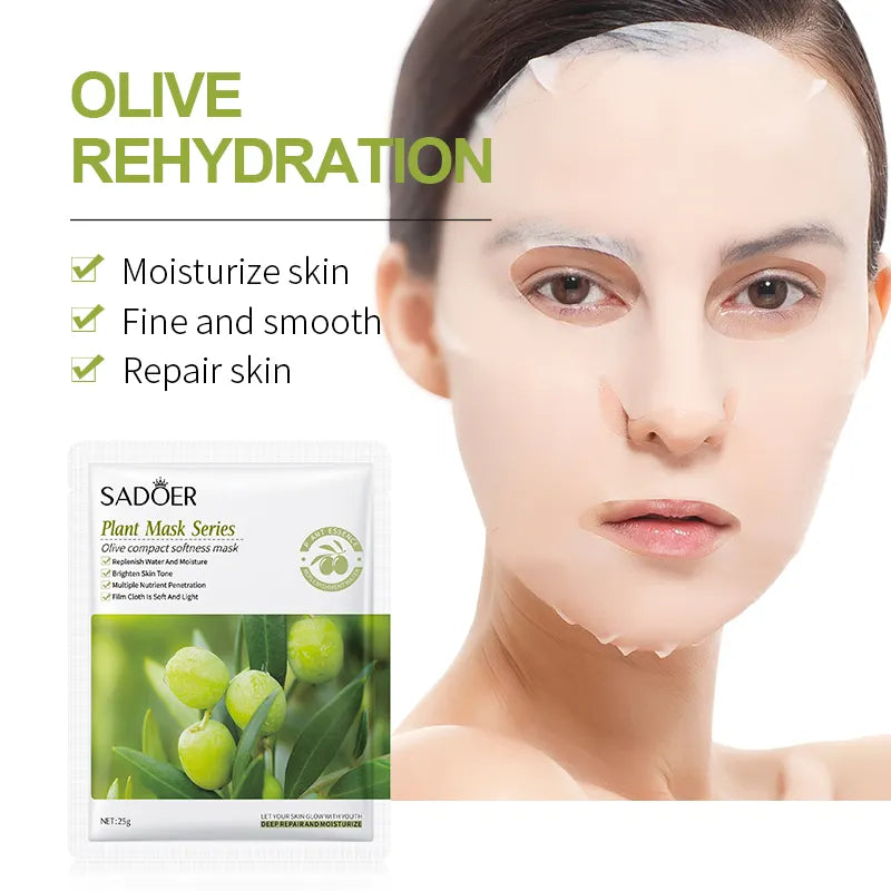 SADOER Olive Softness Face Sheet Mask - 25g - Buy Online in Pakistan at Cosmia.pk