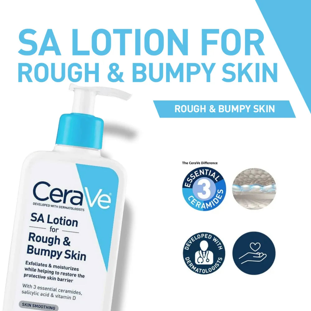 CeraVe SA Lotion for Rough & Bumpy Skin - 273ml - Buy Online in Pakistan at Cosmia.pk