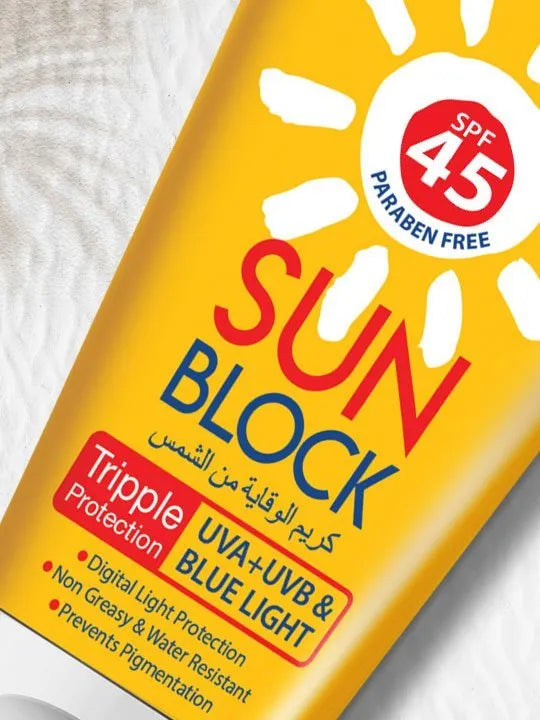 Golden Pearl Sun Block SPF 45 - Buy Online in Pakistan at Cosmia.pk