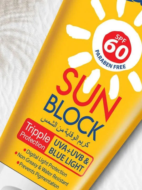 Golden Pearl Sun Block SPF 60 - Buy Online in Pakistan at Cosmia.pk
