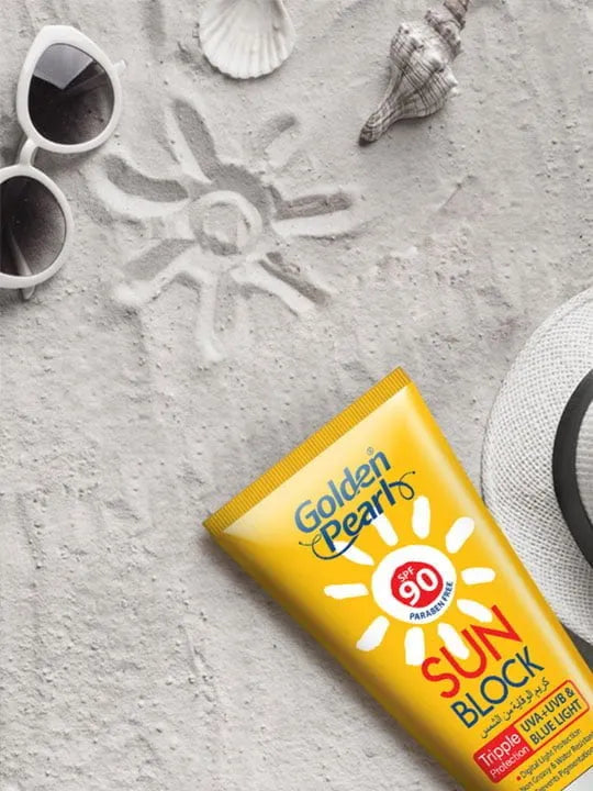 Golden Pearl Sun Block SPF 90 - Buy Online in Pakistan at Cosmia.pk