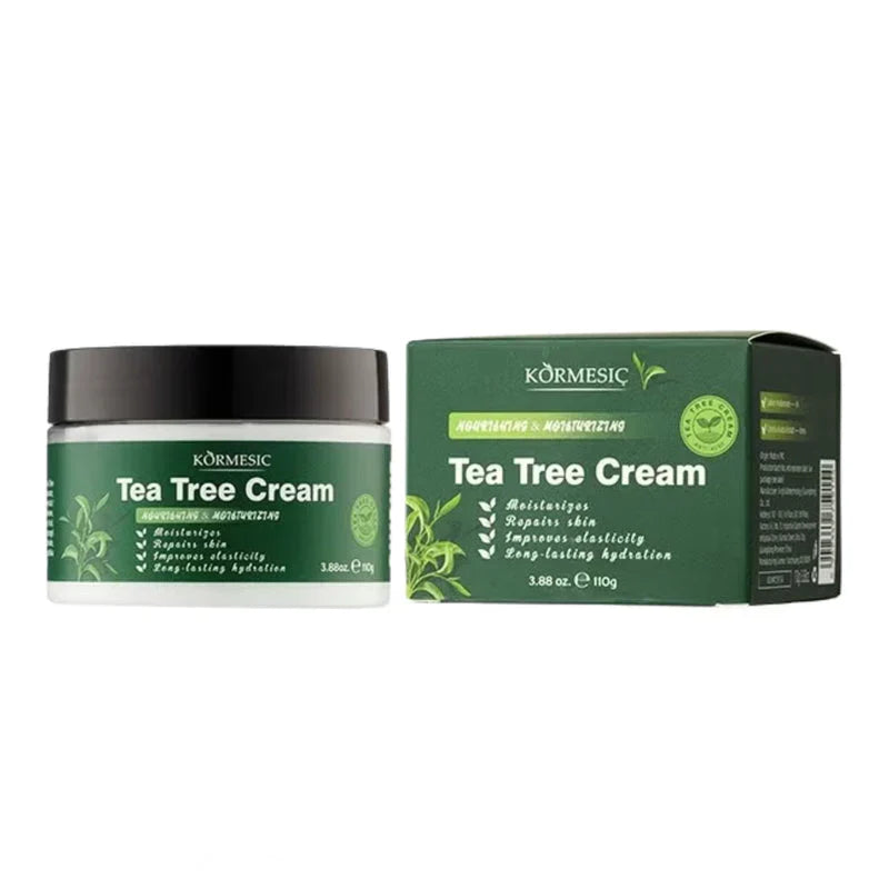 KORMESIC Tea Tree Face Cream - 110g | Hydrating & Oil Control, Lightweight & Nourishing - Buy Online in Pakistan at Cosmia.pk