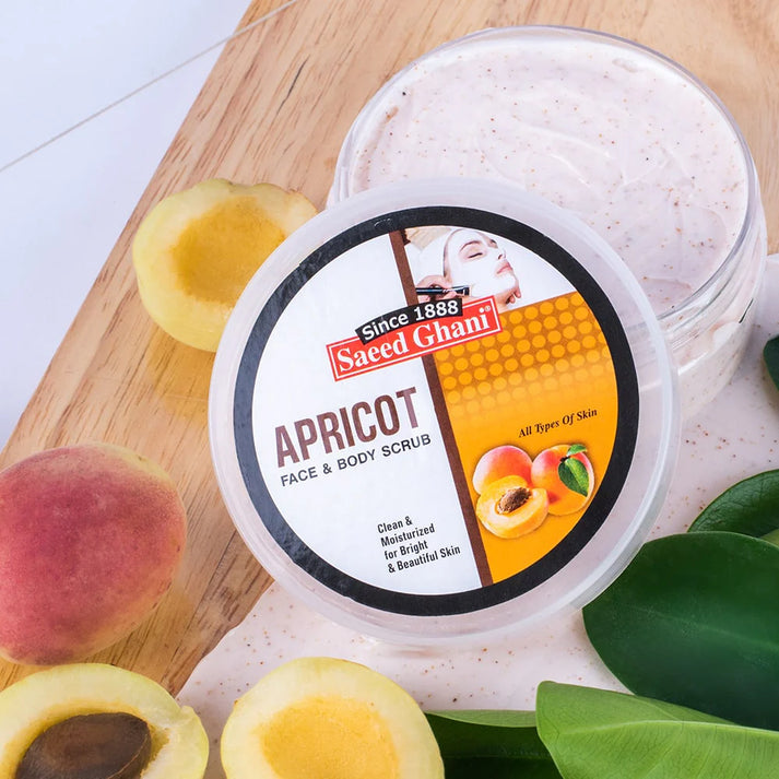 Saeed Ghani - Apricot Scrub - 180gm - Buy Online in Pakistan at Cosmia.pk