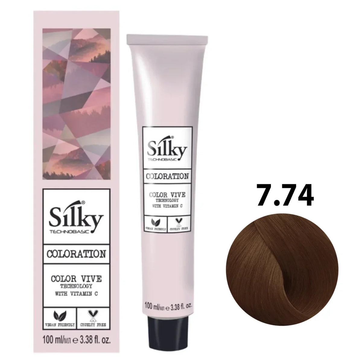 Silky 7.74 Hair Color – 100ml - Buy Online in Pakistan at Cosmia.pk