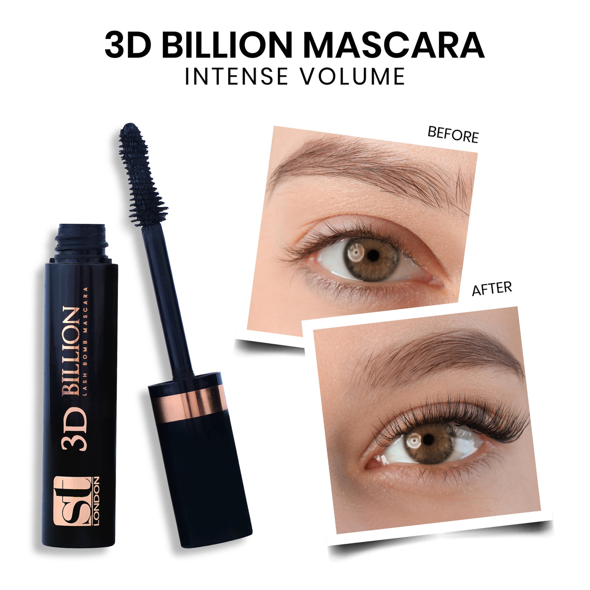 ST London - 3D Billion Mascara - Buy Online in Pakistan at Cosmia.pk