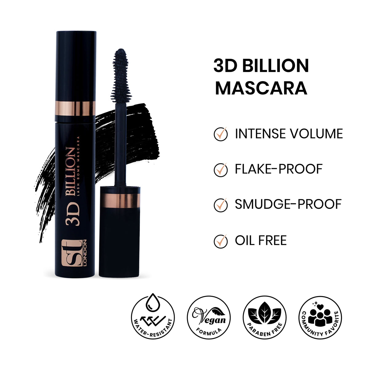 ST London - 3D Billion Mascara - Buy Online in Pakistan at Cosmia.pk