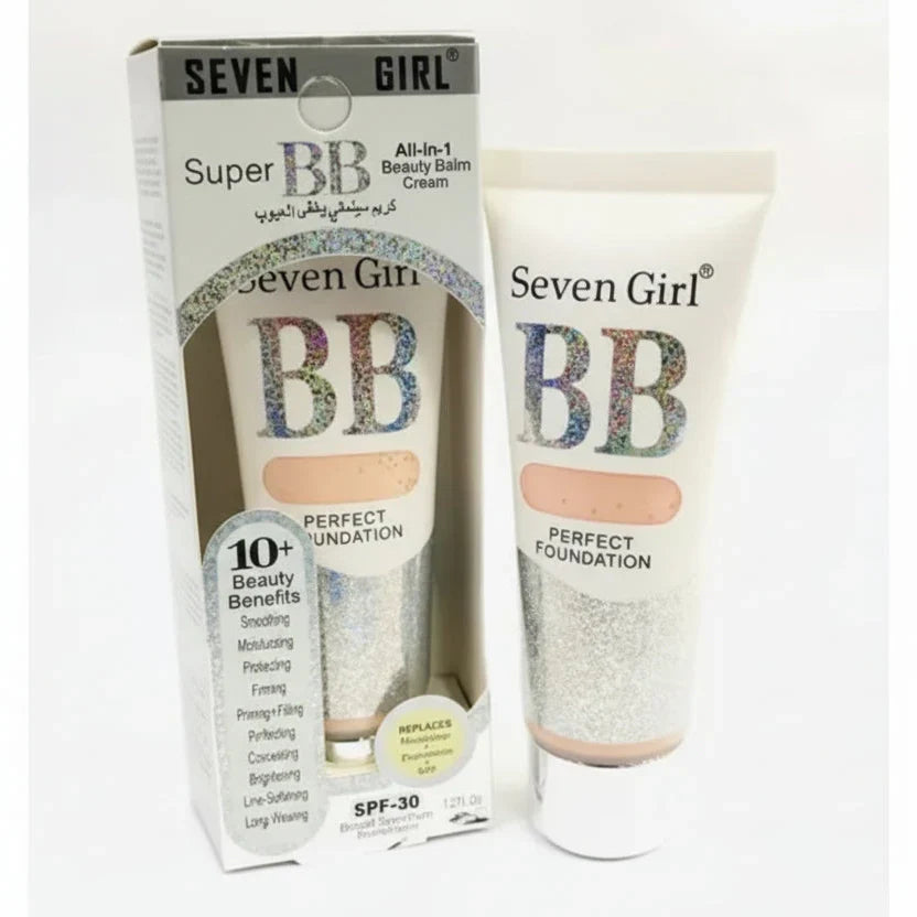 Seven Girl BB Cream Foundation SPF 30 - Buy Online in Pakistan at Cosmia.pk