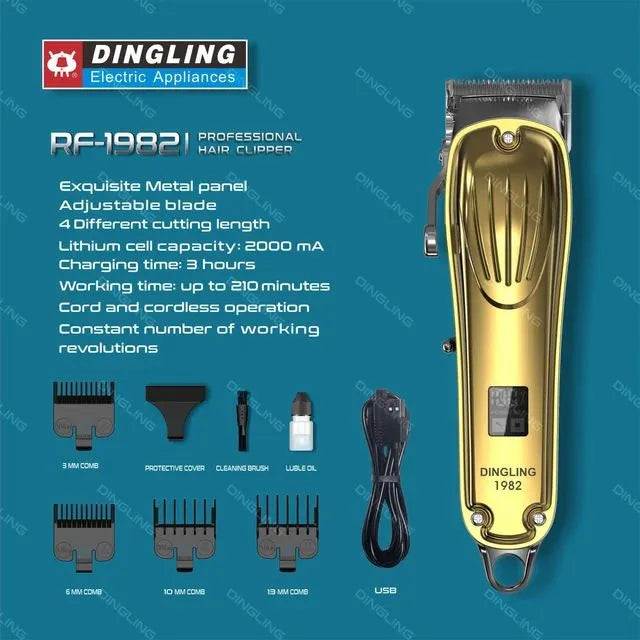 Dingling Professional Hair Clipper RF-1982 - Buy Online in Pakistan at Cosmia.pk